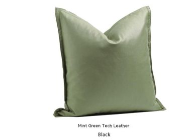 Light Luxury Nordic Style Living Room Green Fresh Series Sofa Pillow (Option: Including pillow core-A)