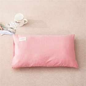 Pillowcase Young Children's Pillow (Option: Rouge Red-30cmX50cm Pillowcase One)