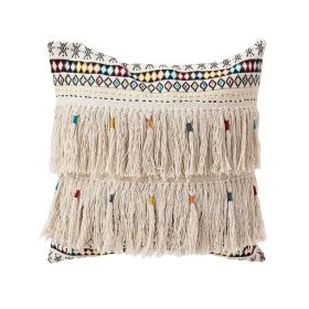 Bohemian Style Bed & Breakfast Couch Pillow Bedside Cushion (Option: CCC76 50X50cm)