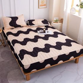 Cotton Covered Anti Slip Cartoon Bedspread (Option: Ripple pattern-120x200cm)