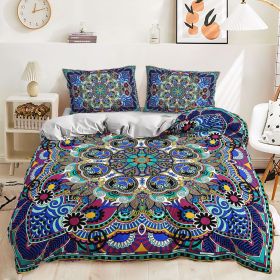 Quilt Cover Printed Suite Bedding (Option: DJL083-200x230)